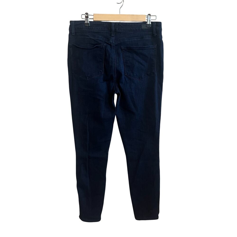 Paige Hoxton Ankle Skinny Jeans Alania Dark Wash Blue Size 30 - Picture 3 of 8